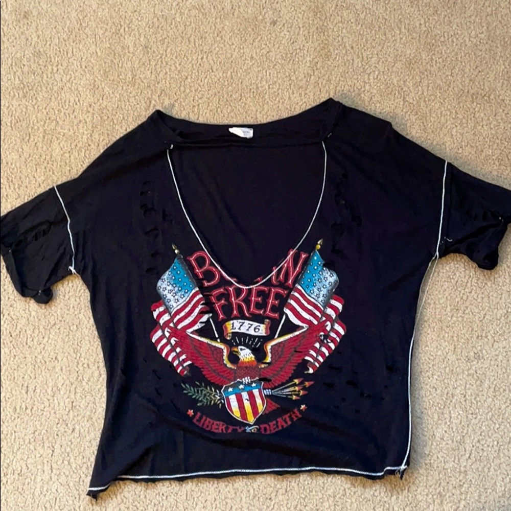 Emory Park Born Free Cut Out T-shirt